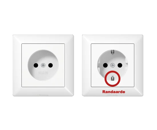 Verschil Stopcontact met Aarde vs. Zonder Aarde